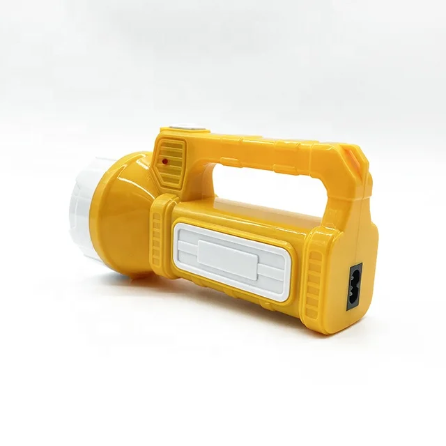 Good quality chargeable solar led power flashlight for home