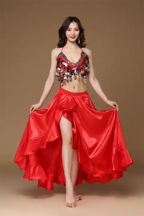 Adult Lady Women Belly Dance Costume Oriental Bellydance Skirt Stage Performance 3pcs Set Bra Belt Skirt Bellydancing Wear
