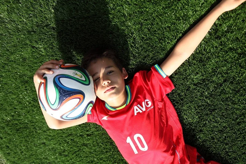 AVG 60mm Artificial Turf For FIFA approved football artificial grass