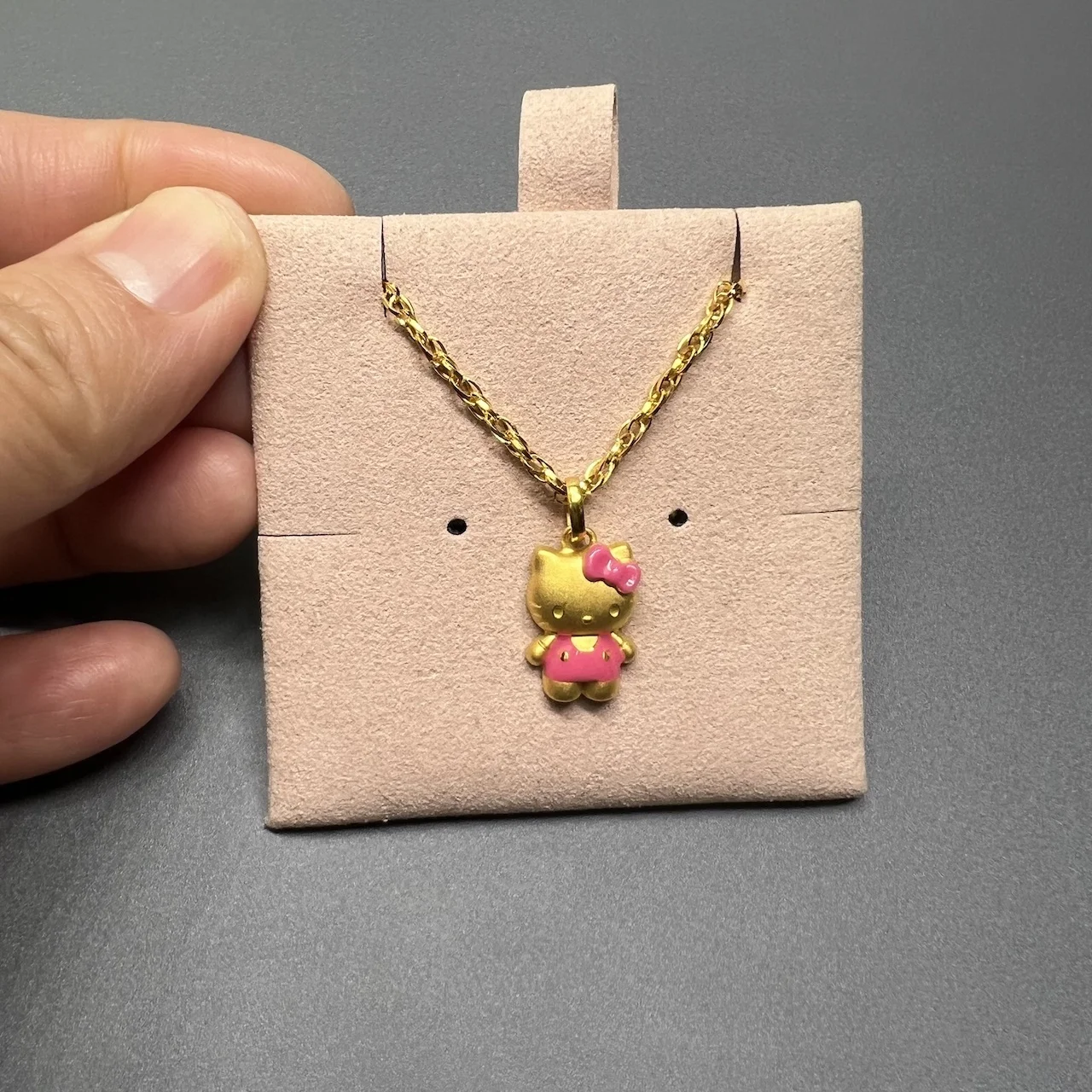 60*60mm Wholesale Small Embossed Microfiber Pink Jewelry Display Insert Padded Card For Pendant Earrings