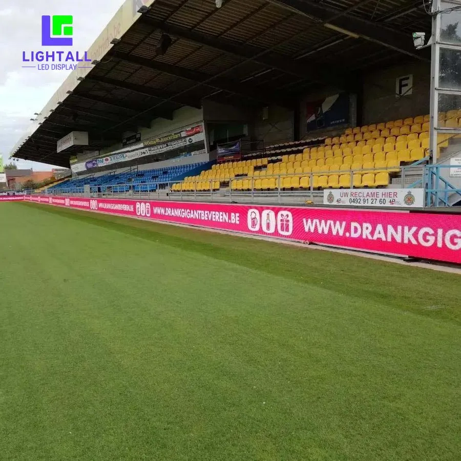 Outdoor LED Panels P10 HD Football Stadium Perimeter 960*960mm Advertising Screen Display LED Video Wall