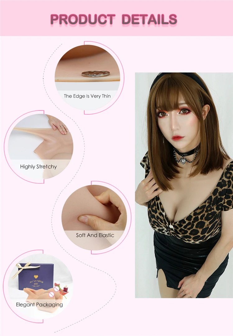  Set Pmu Practice Prosthesis Niple Lent Implants Surgery Mastectomy Bra Paste Boobs Silicon Z Cup Breast Silicone