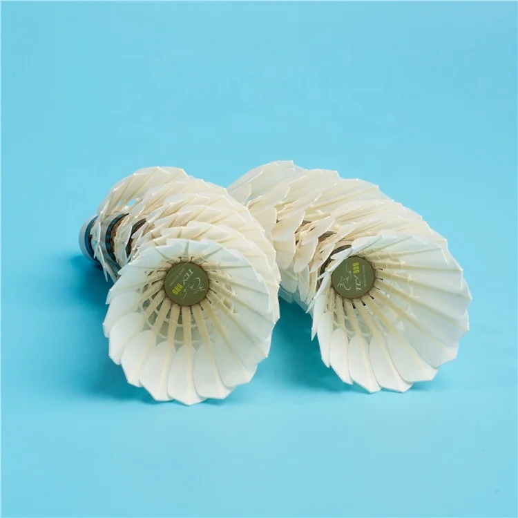 TCX 999 Wholesale Stable Durability Goose Feather Badminton Shuttlecock Suitable for Intermediate / Advanced Badminton  Players