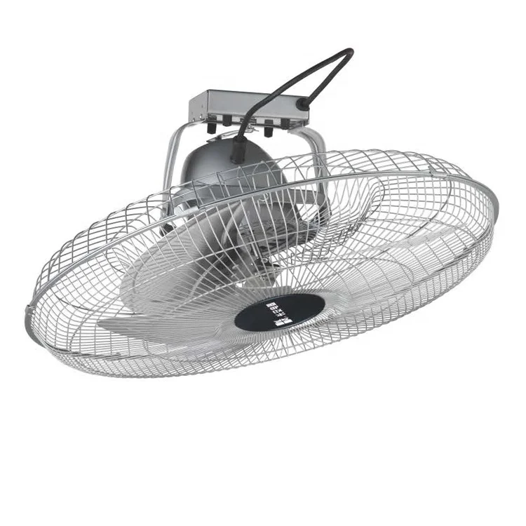 Hot selling powerful children horizontal metal blade speed aluminum switch oscillating 16 18 20 inch orbit chrome ceiling fan