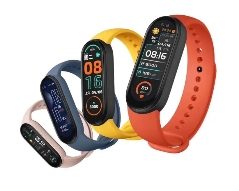 M6 Smart Bracelet Watch Fitness Tracker Pedometer Heart Rate Blood Pressure Monitor Color Screen IP67 Waterproof For Phone