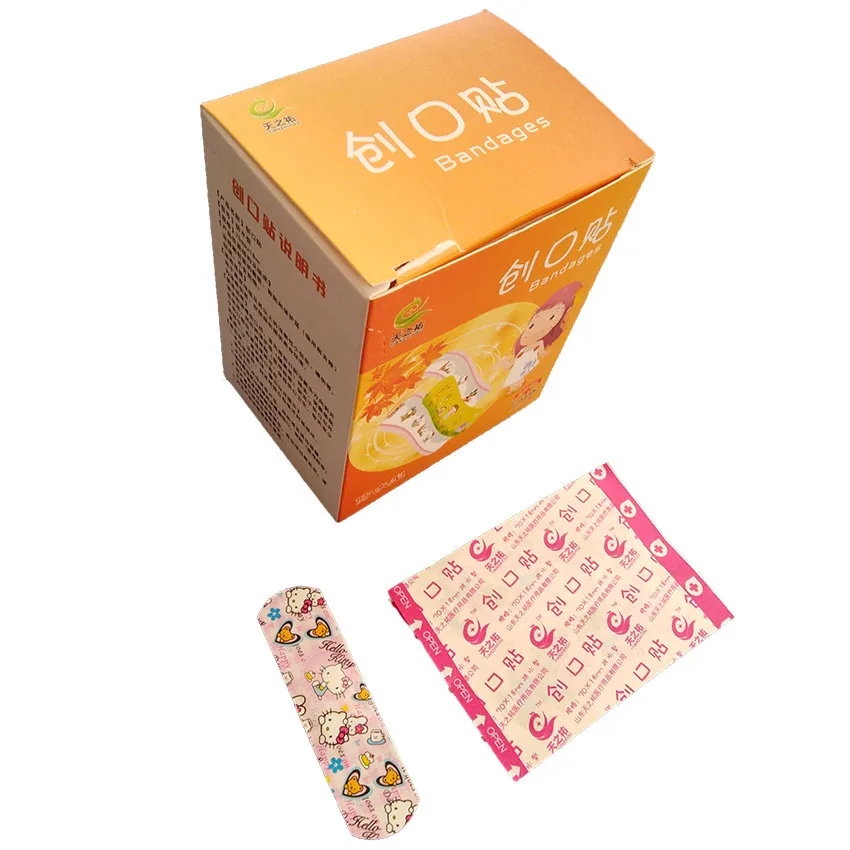 
Chinese Kids Custom Plaster Band Aid from Manufacturer 