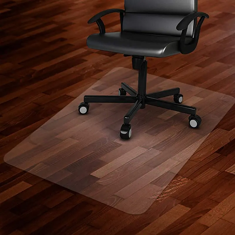 New product soft antislip customizable vinyl super absorbent roll logo rubber foam transparent pvc floor chair mat for office