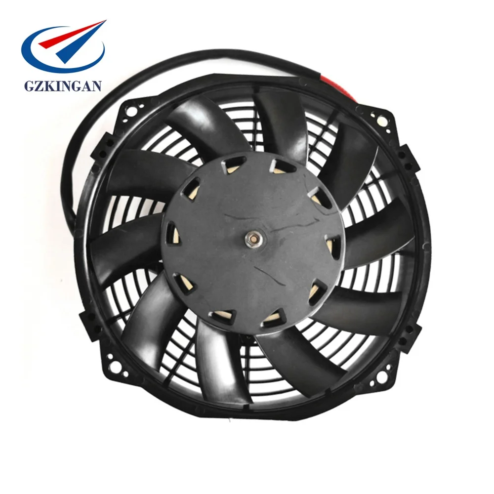 Auto Parts Dc Electric Condenser Universal Radiator Fan Car Cooling Assembly High Performance Engine