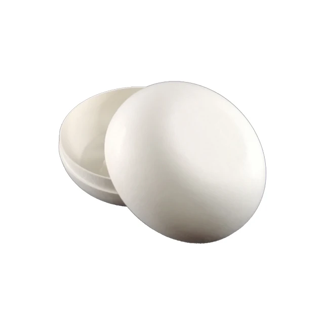 Custom Paper Plastic Made Handmade Soap Box,  Paper-Poly Packing Circular Storage Box