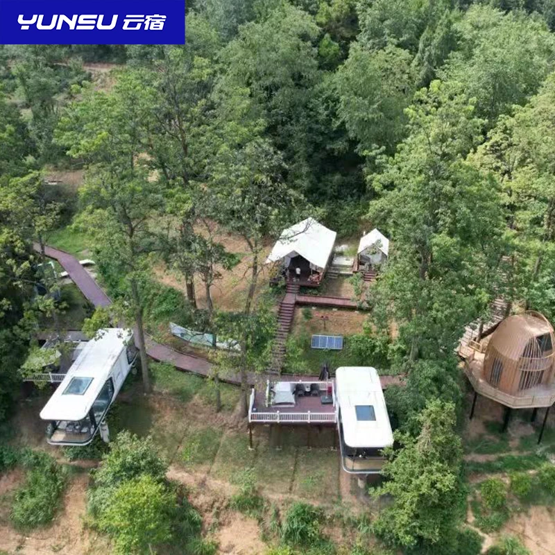 Prefab House Modern Capsule Cabin Hotel Container Home Sleep Pod Outdoor Mobile Tiny House Luxury Capsule House