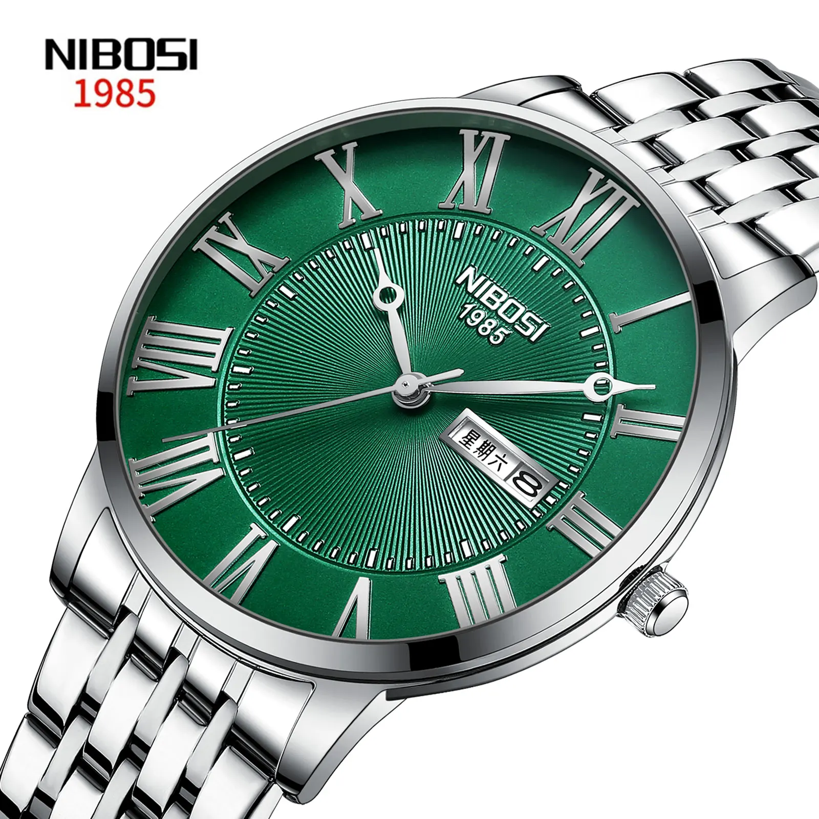 Relogio NIBOSI Sport Quartz Men Watches Top Brand Luxury Fashion Waterproof Wrist Watches for Men Male Clock Relogio Masculino