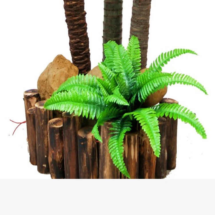 Cheap Small Artificial Palmas De Plastico Plastic Palm Tree For Sale