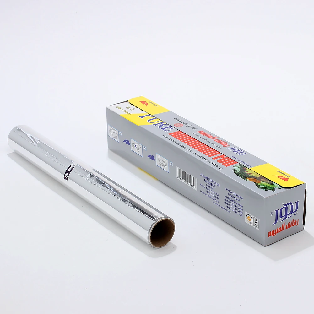 8011 O Hot sealing  10 Micron   Aluminium Foil Paper Household Aluminium Foil 2Kg