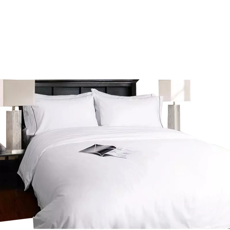 Comfortable and Soft Down Cotton Custom Made Elasticity King Queen Twin Full Size 300t 400t Luxury Hotel Bed Linen