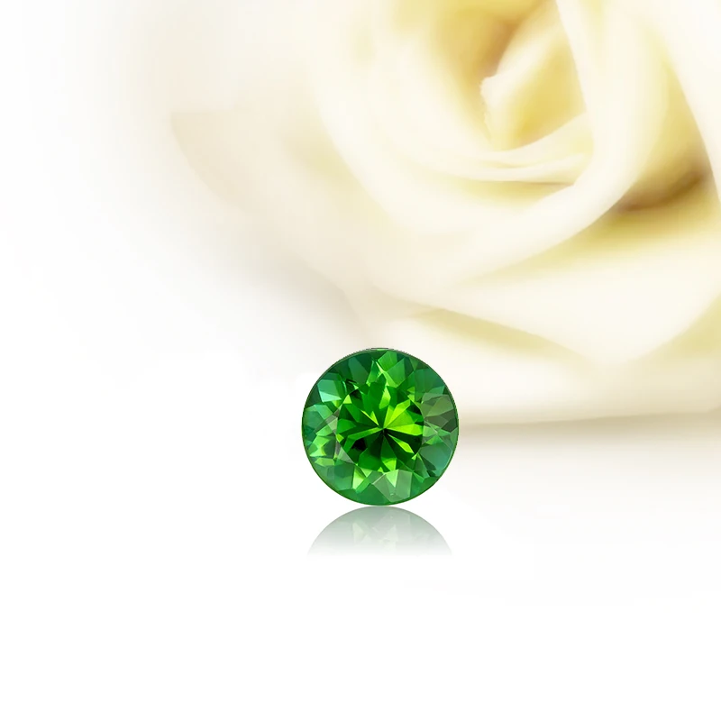 BaiFu gems 0 7 мм-3 мм маленький размер точное качество круглый натуральный Диопсид камень в продаже