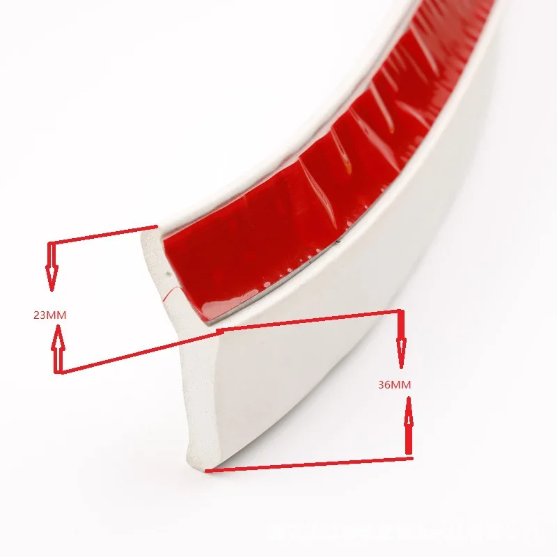 EPDM self-adhesive back 3M foam chamber close flat plate square semi-circle D-type sealing strip