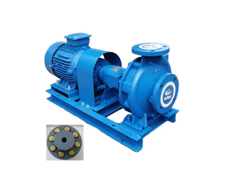 DIN24255 Standard EKD Horizontal Pump Cooling Water Circulation Single-Stage End Suction Pump Unit with Outlet 32mm MEI>0.4