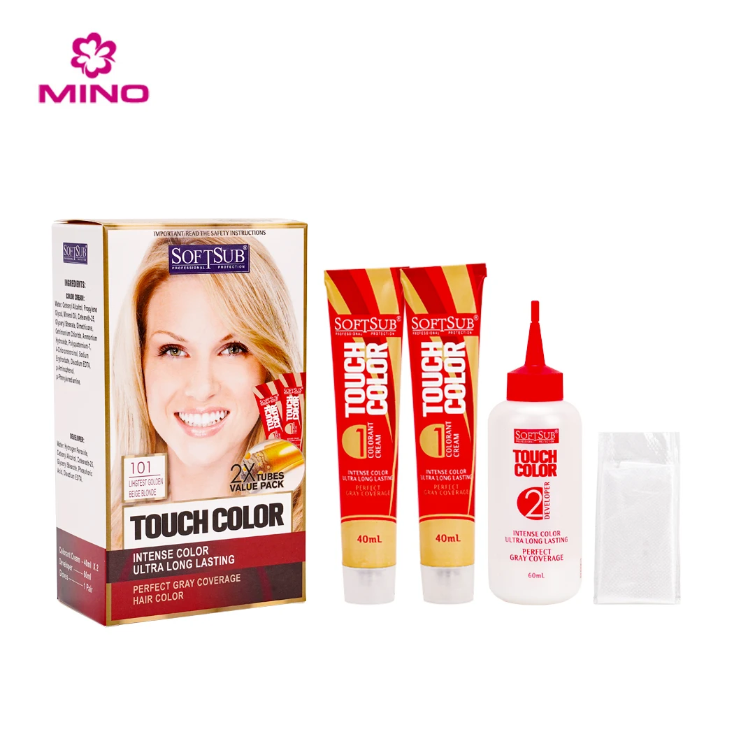 OEM Hair Dye Shampoo Coloring Permanent Comb Low Ammonia Natural Herbal Thailand Color Dark Brown Black Hair Directly