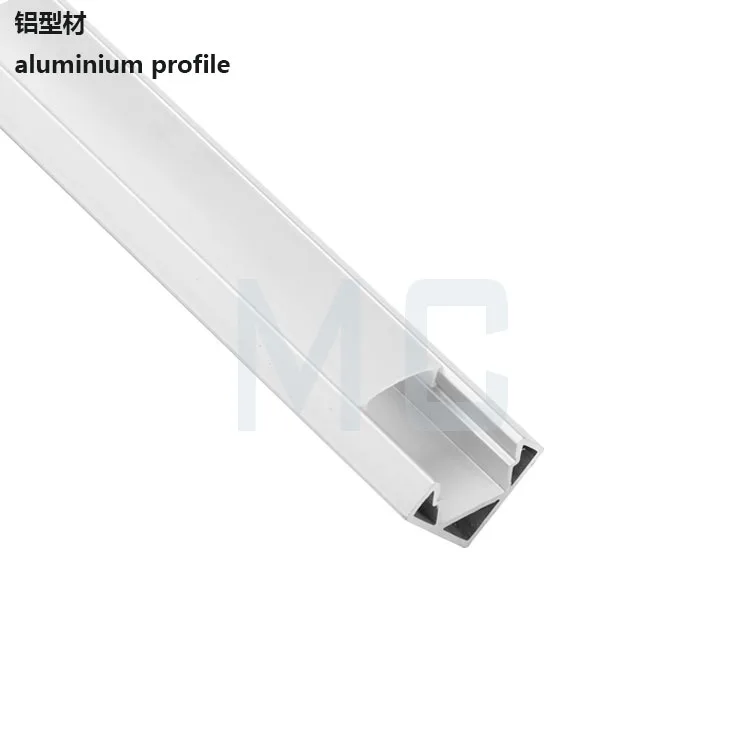 ZM1818 Pvc Profile For Led Bar, Flexible Led Strip Light Aluminum Profile Channel Spot