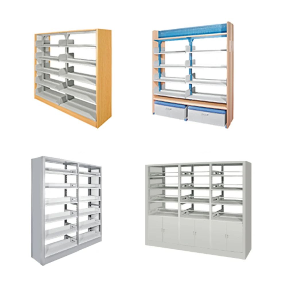 School  Metal Steel Iron Wood Plastic Book Cabinet  Library Furniture Aluminum Book Cabinet