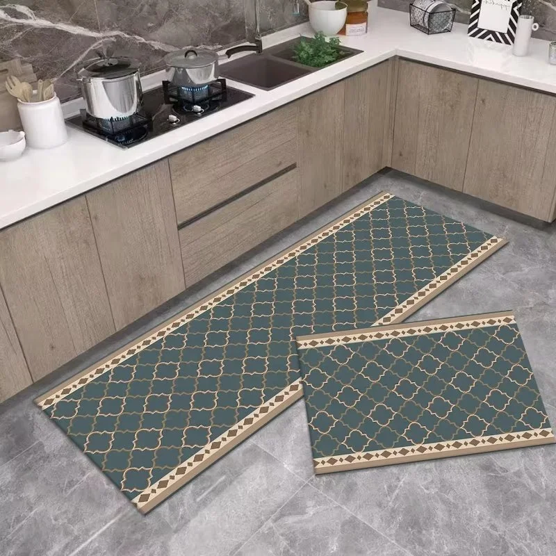Кухонные принадлежности для дома кухонные коврики Нескользящие, моющиеся, быстро впитывающие, набор ковриков для кухни