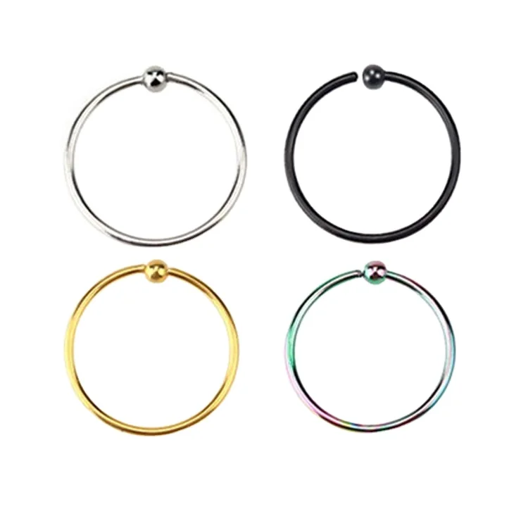 customizable Labret nipple Belly toe Belly button septum Fake nose rings Clip earringsfor women piercing jewelry