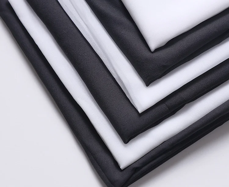 Very light thin 10D 20D 30D Invisible coating Chiffon fusing interlining fabric for dress