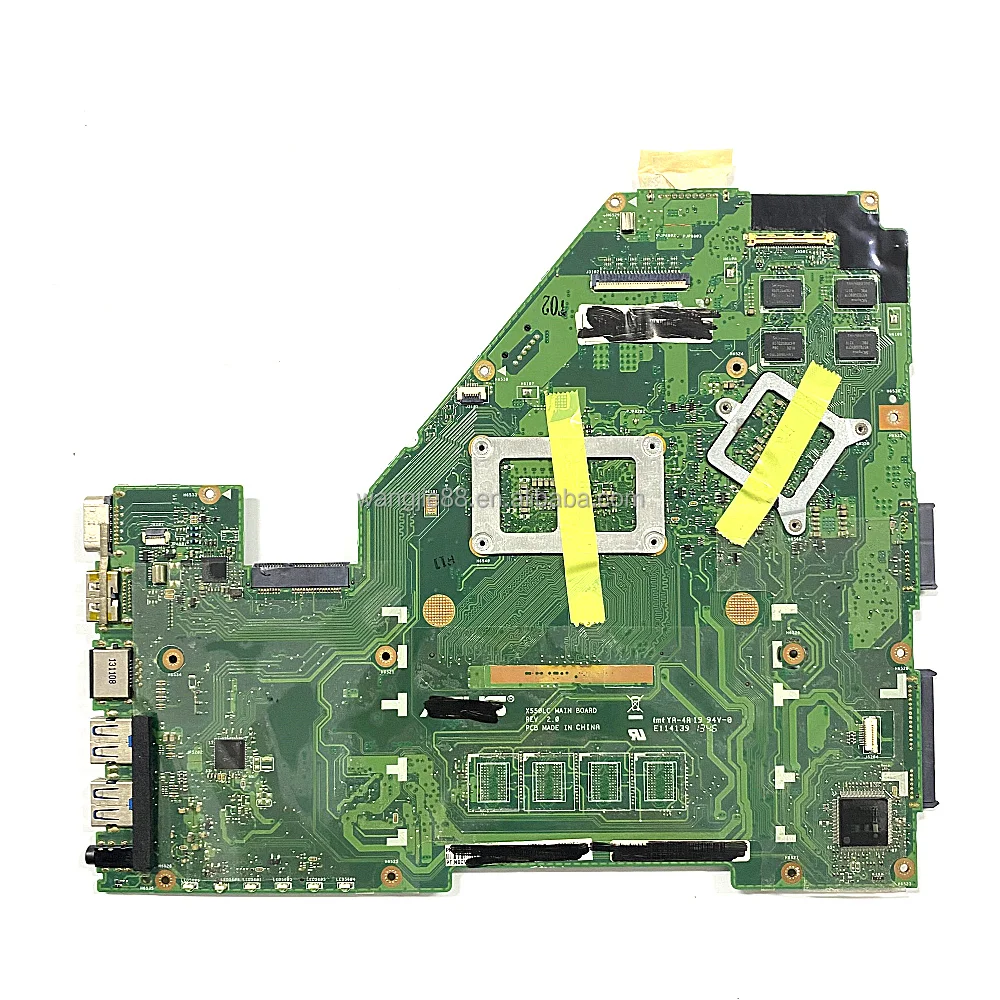 100% Working For ASUS X550L X550LC Motherboard I5-4200U Cpu GT720M 2G Graphic On-board Rev.2.0 Support EDP Screen Tested Ok