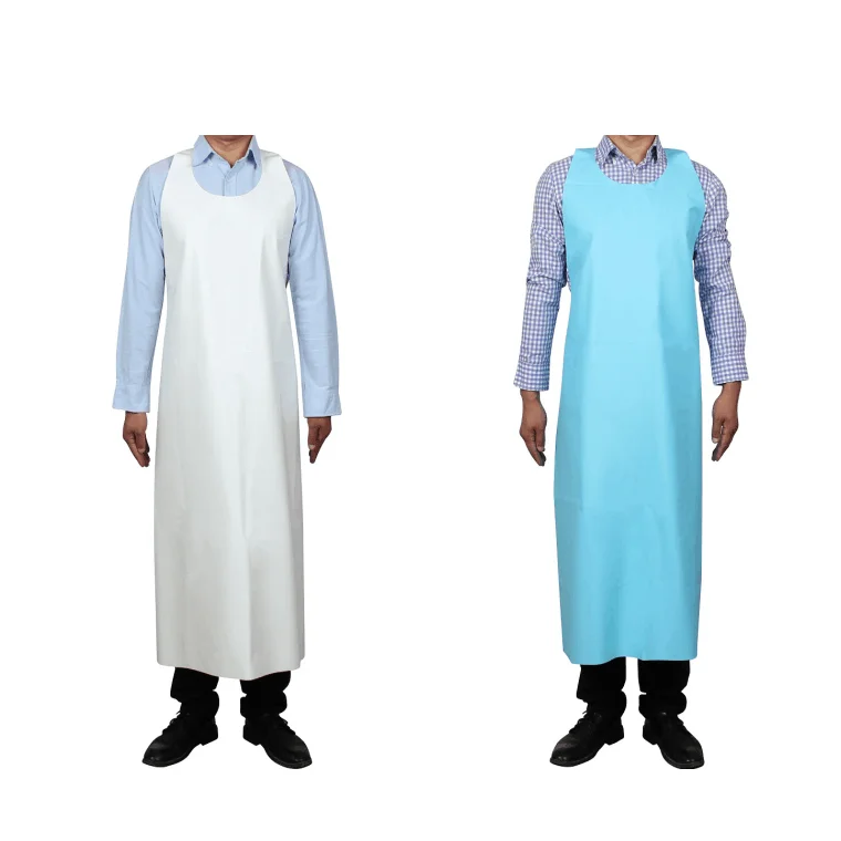 
good quality High-strength and durable plastic apron waterproof TPU apron for cleaning workers and butcher 
