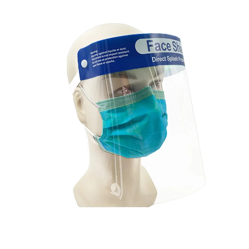 Bestex  Wholesale Custom Safety Customized Clear Plastic Disposable Anti Fog Protective Full Face  visor Shield
