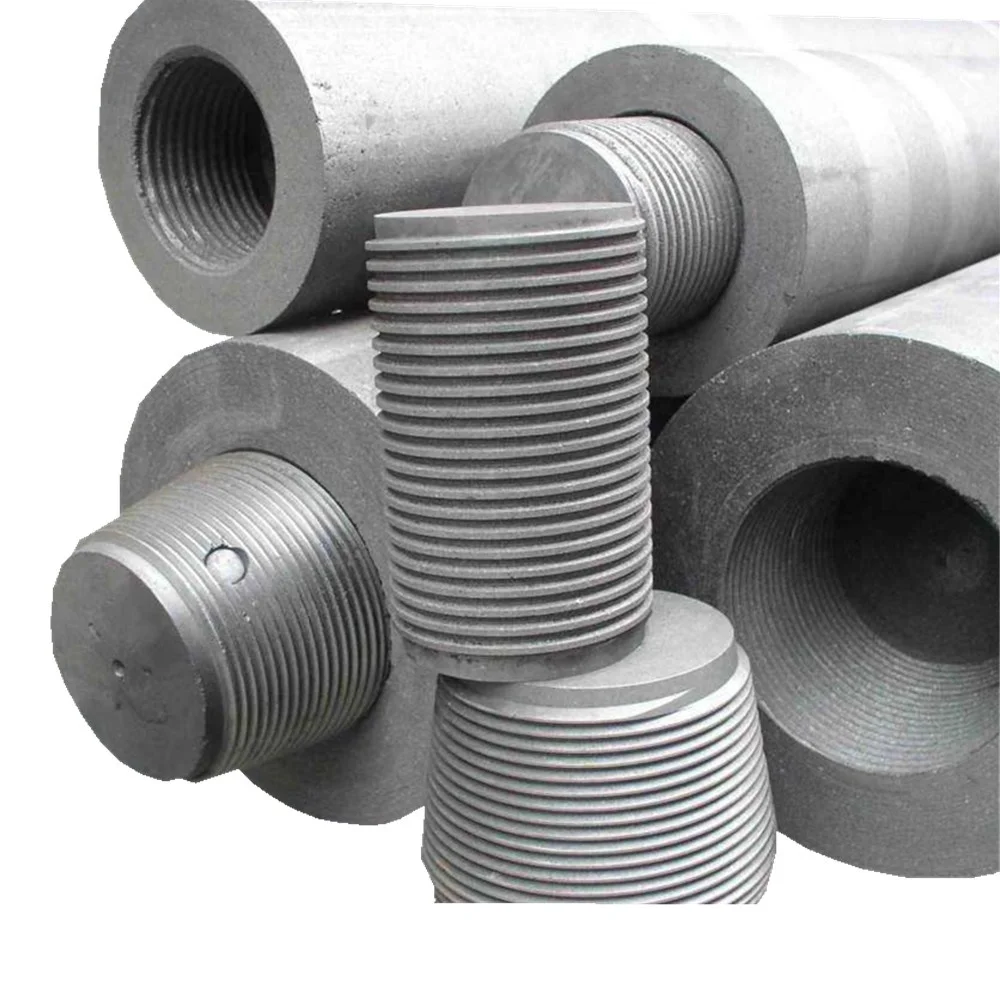 Top Quality Graphite Electrode with Nipple Arc Furnace Carbon Electrode