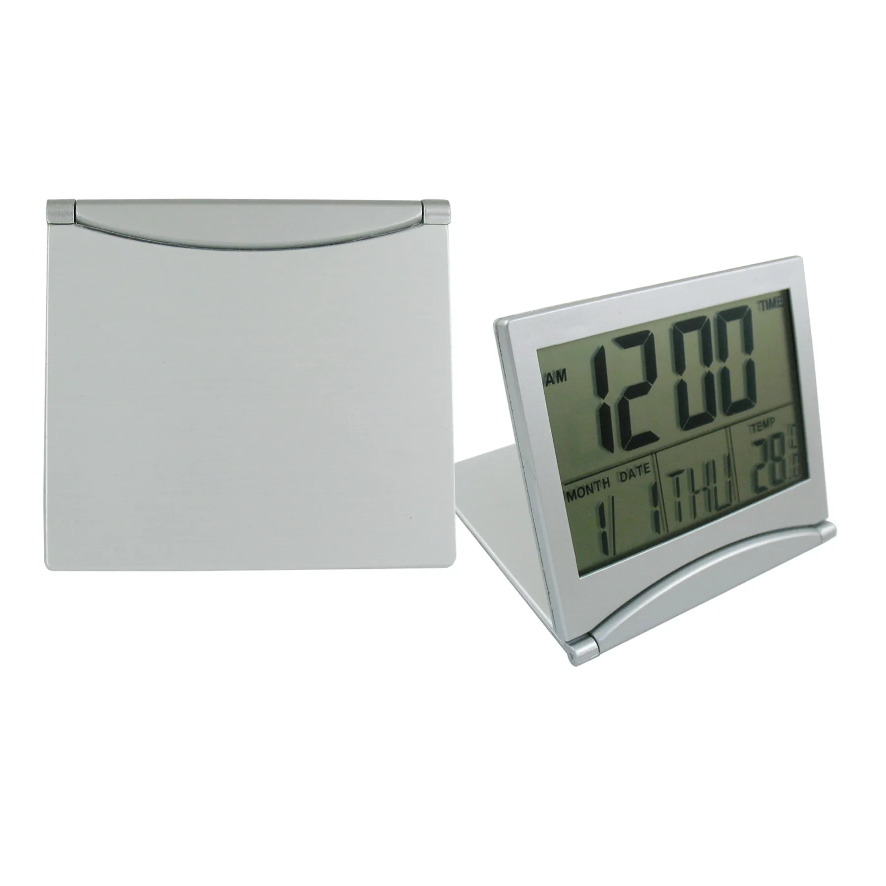 traveling calendar lcd music alarm digital gift clock