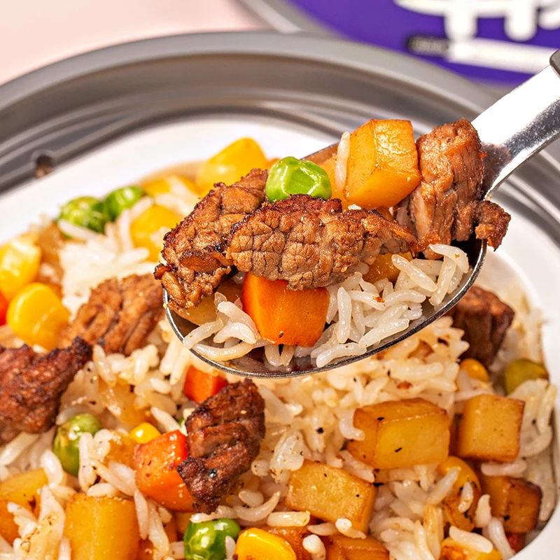 Self heating mini hot pot self-heating rice of single hot pot