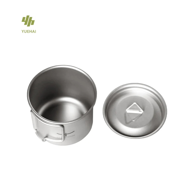 The Newest metal single wall mug ultra-light coffee mug coffee titanium