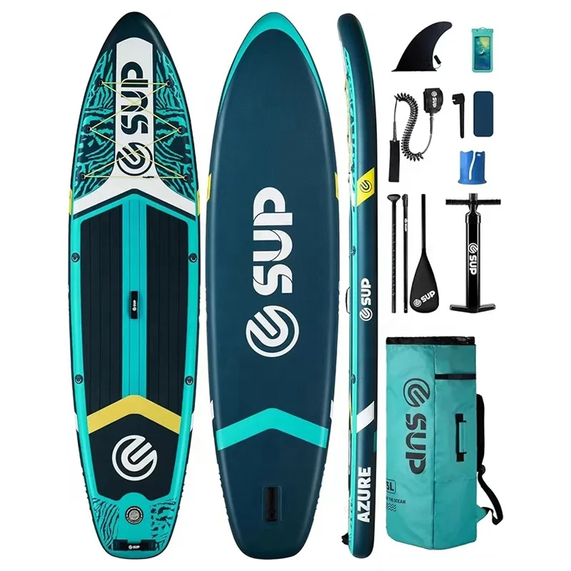Unisex Inflatable stand up board  Fishing Paddleboard Can Use Kayak Sup Seat Ocean Waters  Wholesale Price paddle bord