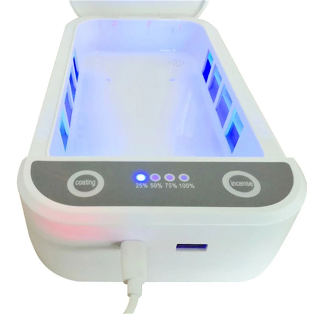 
Intelligent 5 minutes Sterilization UVC 254nm UV leds disinfection box small items sterilizer cabinet 