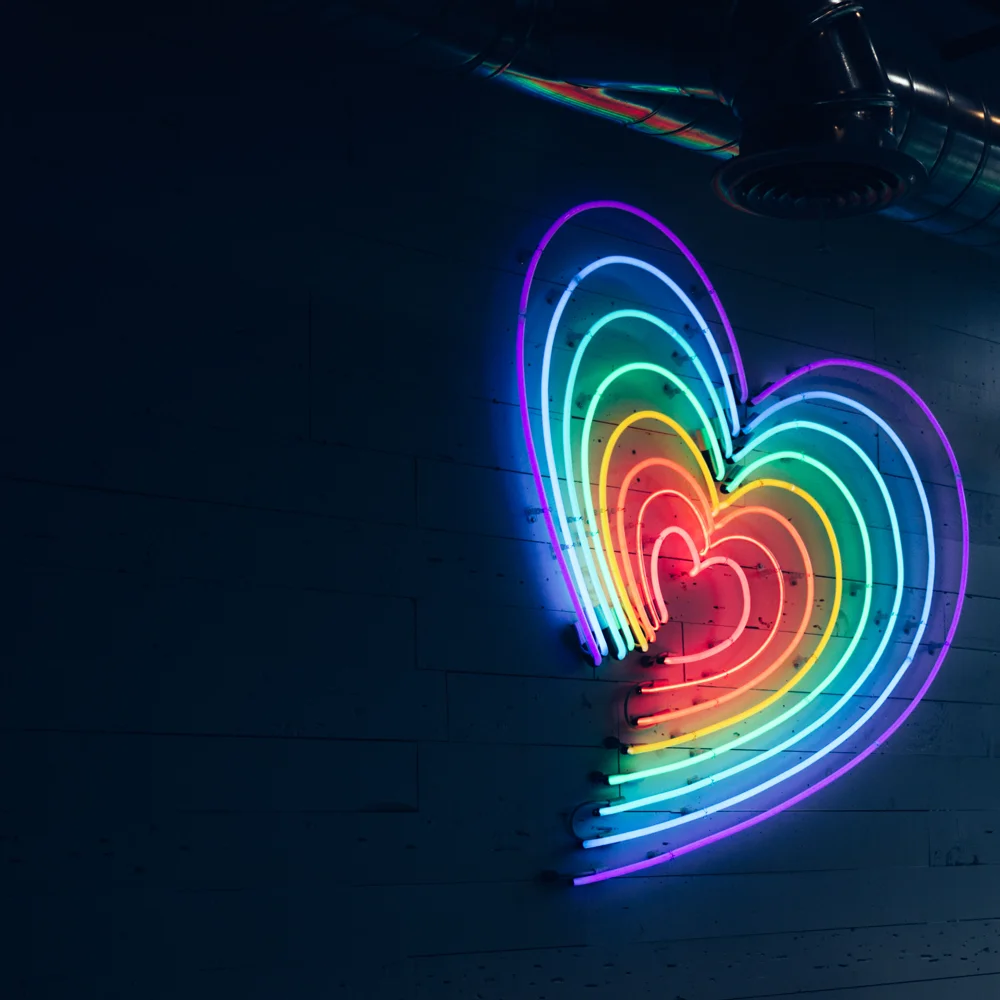 Wall-mounted Custom Neon Sign Letters lets dance Neon Sign Light