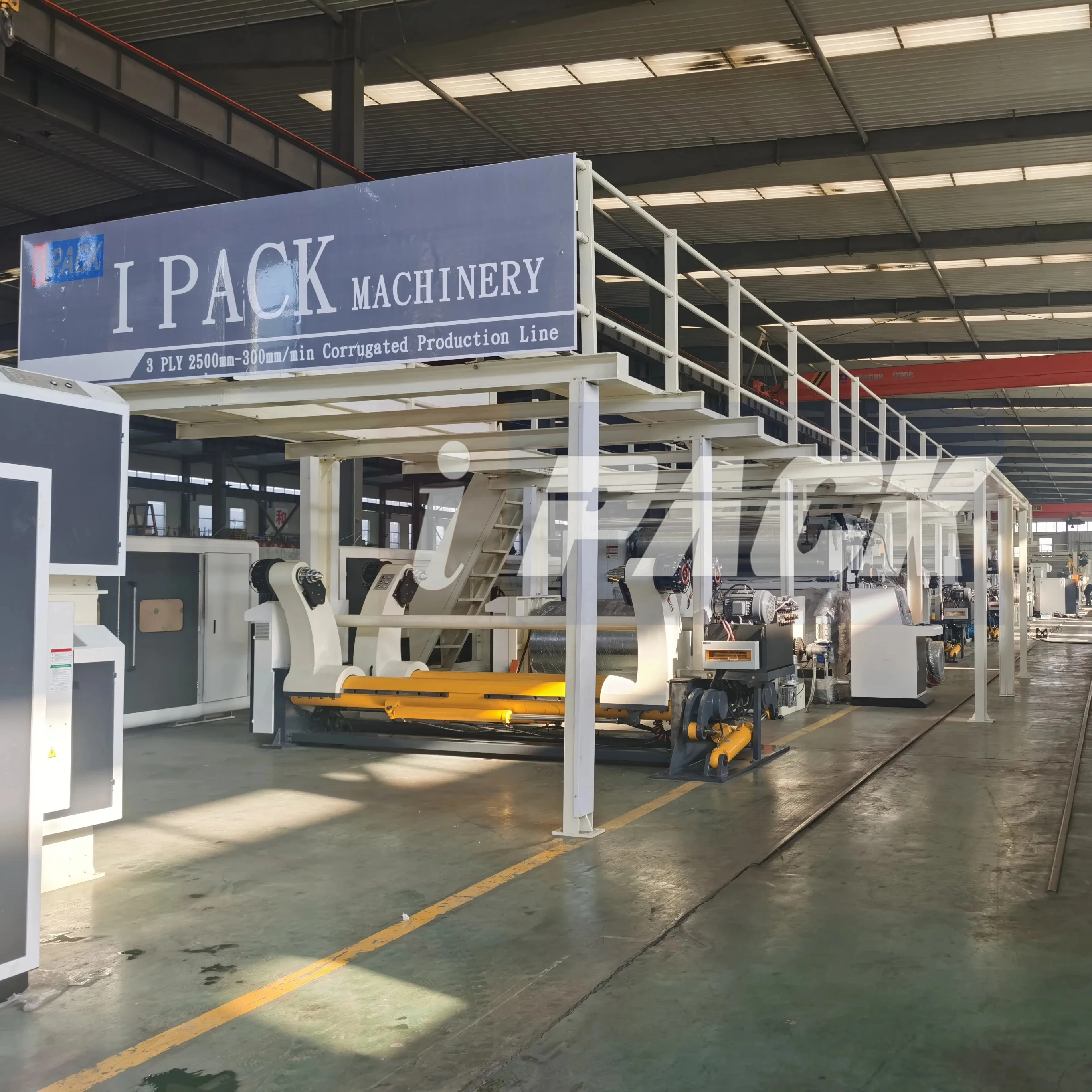 Fully 7 Ply 5 ply 3 ply 1800mm Automatic Corrugated Board Making Plant Box Making Plant