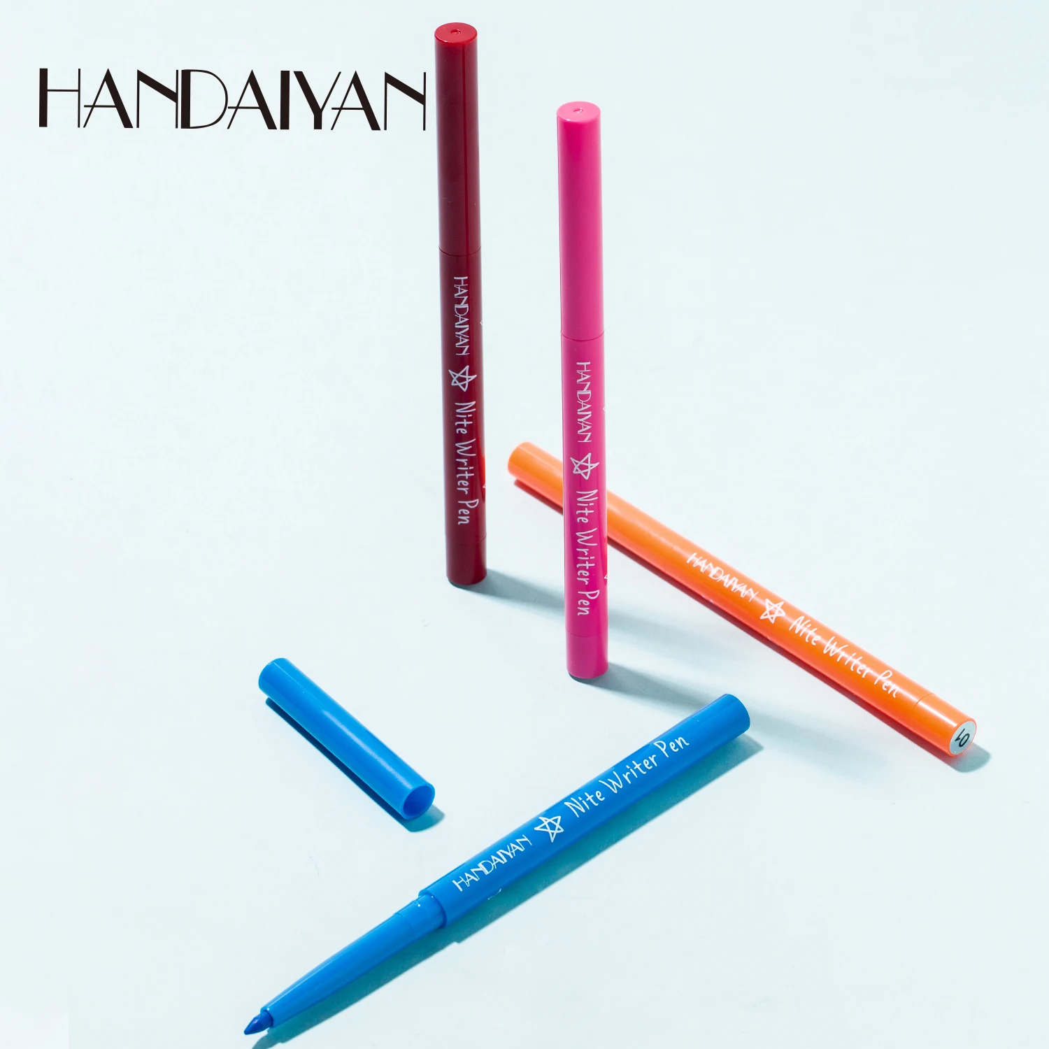 Custom Wholesale Holiday 12 Colors UV Fluorescent Long-lasting Eyeliner Waterproof Makeup Cosmetics