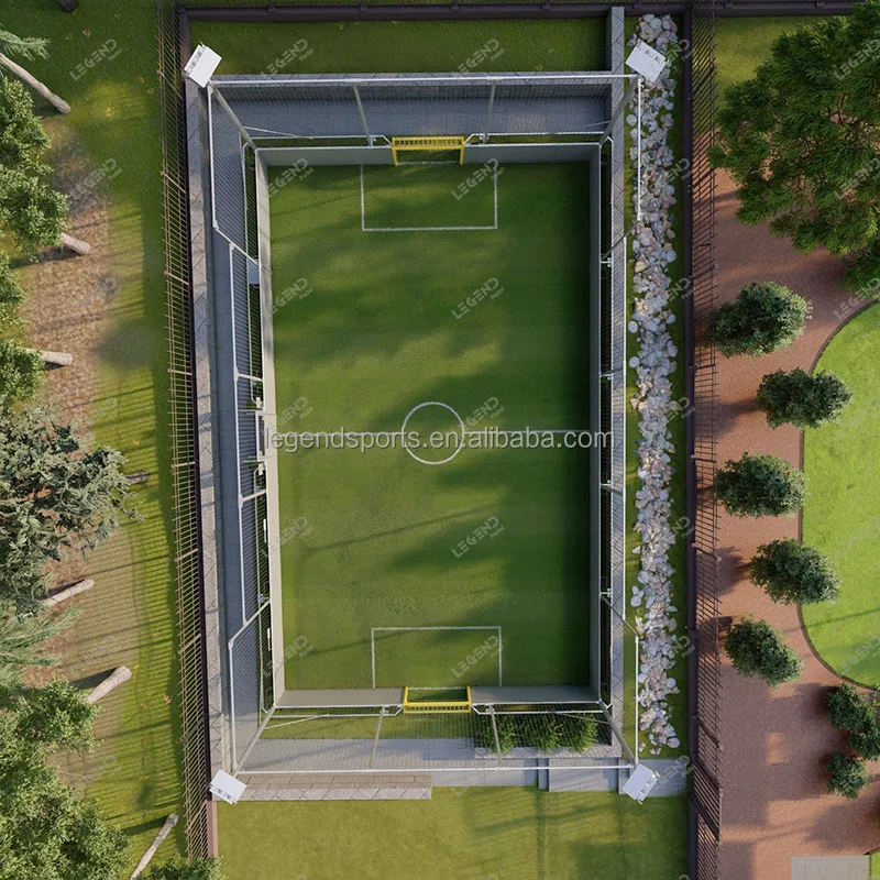 Professional soccer field 11-a-side Soccer goal gate Football doors ne stop service for football field