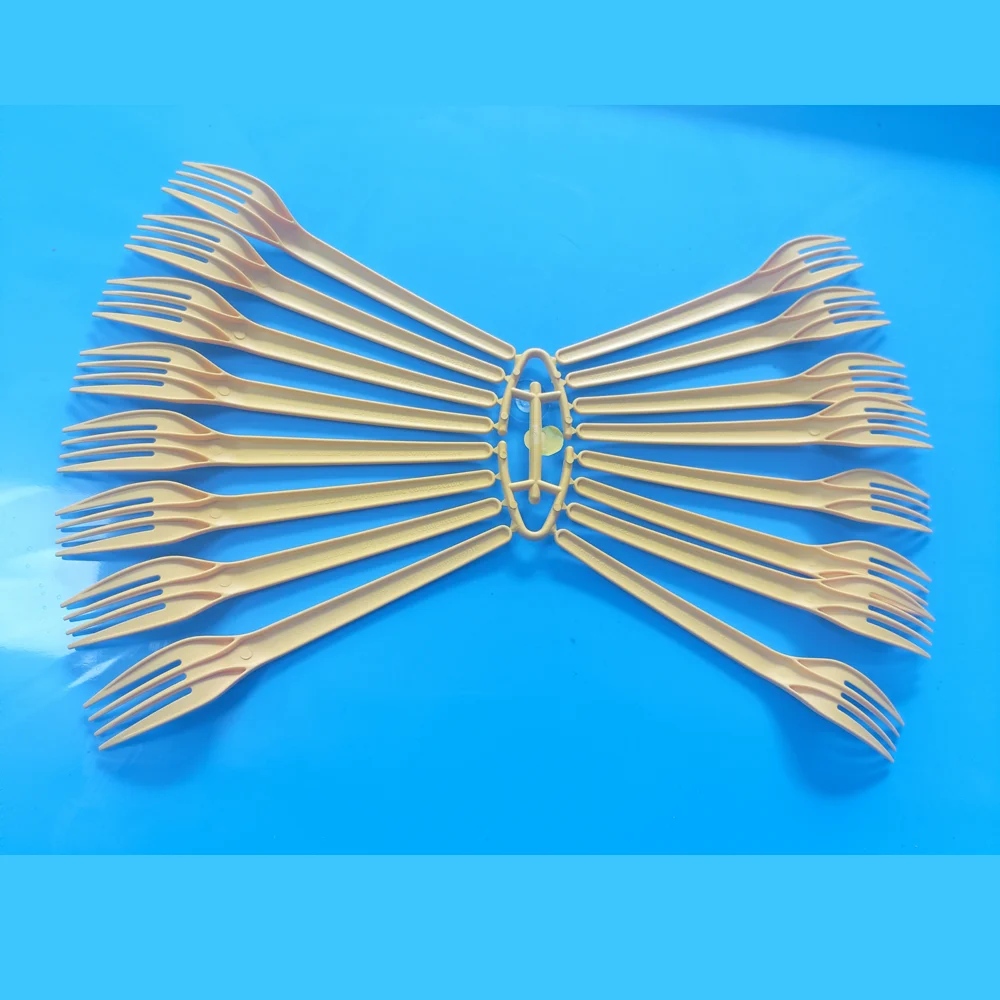 Mass Production molds and tooling for the new customized cutlery (knife, fork, spoon, coffee stirrer, etc.)