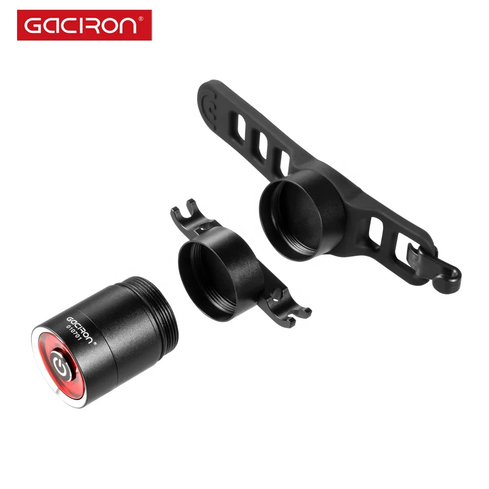  Умный тормозной фонарь Gaciron W10-BS крепление на седло перезаряжаемый водонепроницаемый Интеллектуальный задний для велосипеда светодиодный велосипедный