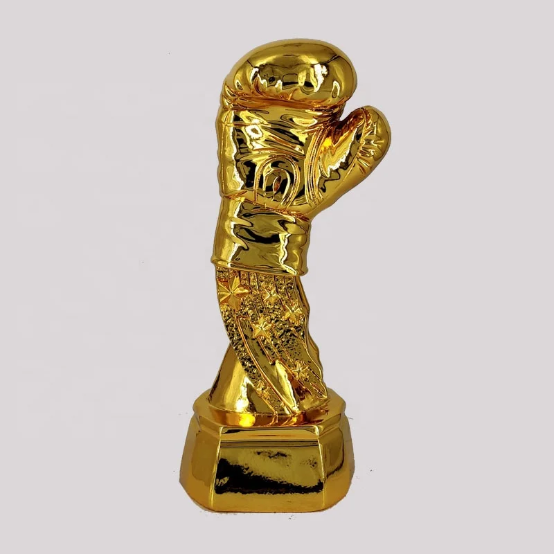 Boxing match competition custom name logo souvenir boxing glove trophy cup other boxing products