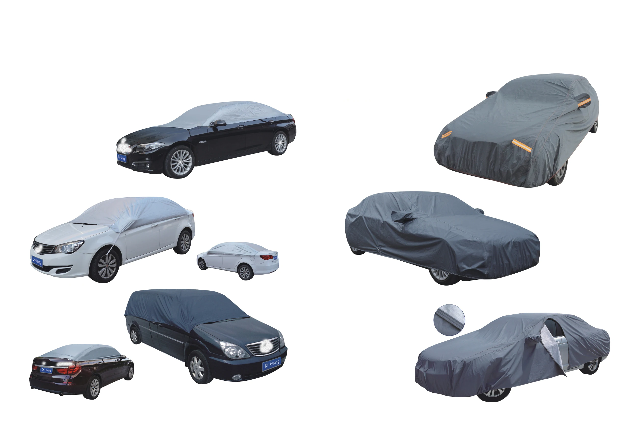 Universal cars accessories durable car snow cover sun protection waterproof car cover fabric waterproof