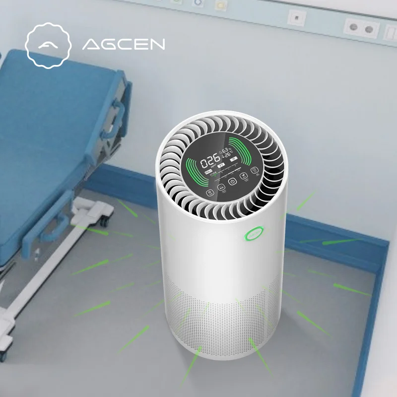 
AGCEN Air Purifier Sterilizer with cleanable hepa filter home air Purifier ozone machine air sterilizer ionization purifier 