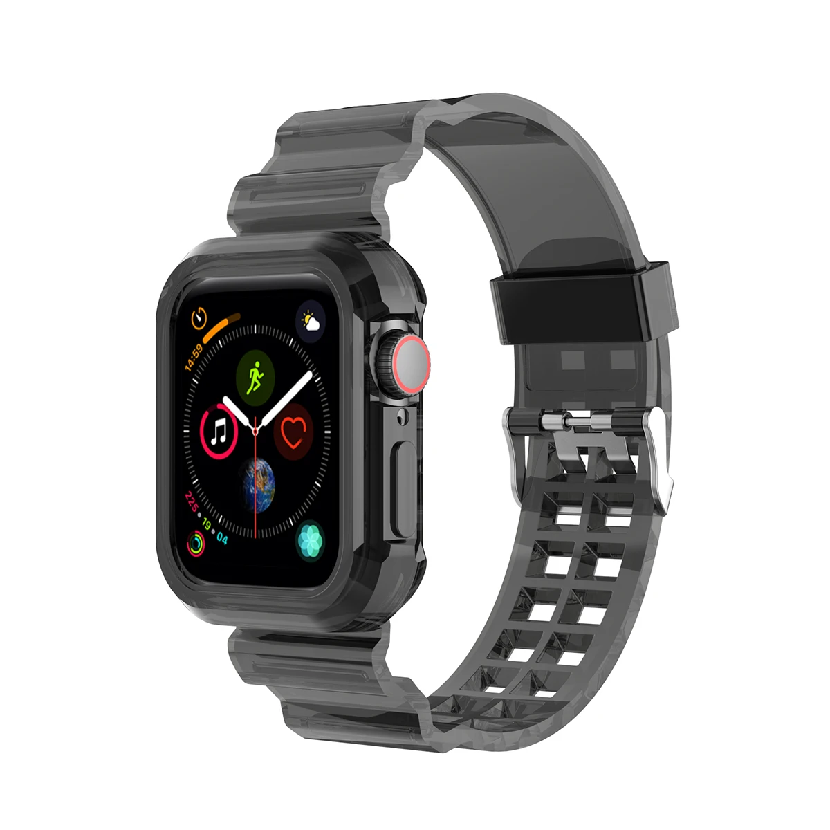 Ремешок с рамкой для Iwatch Series 6 5 4 3 мягкий ремешок из ТПУ часов Apple Watch