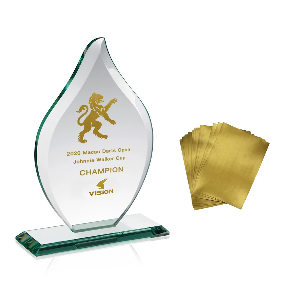 Laser heat transfer paper for crystals plaques glass ceramic cups