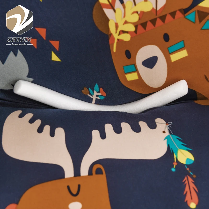 High quality floral design polyester strech double seater full wrapped sofa cover design