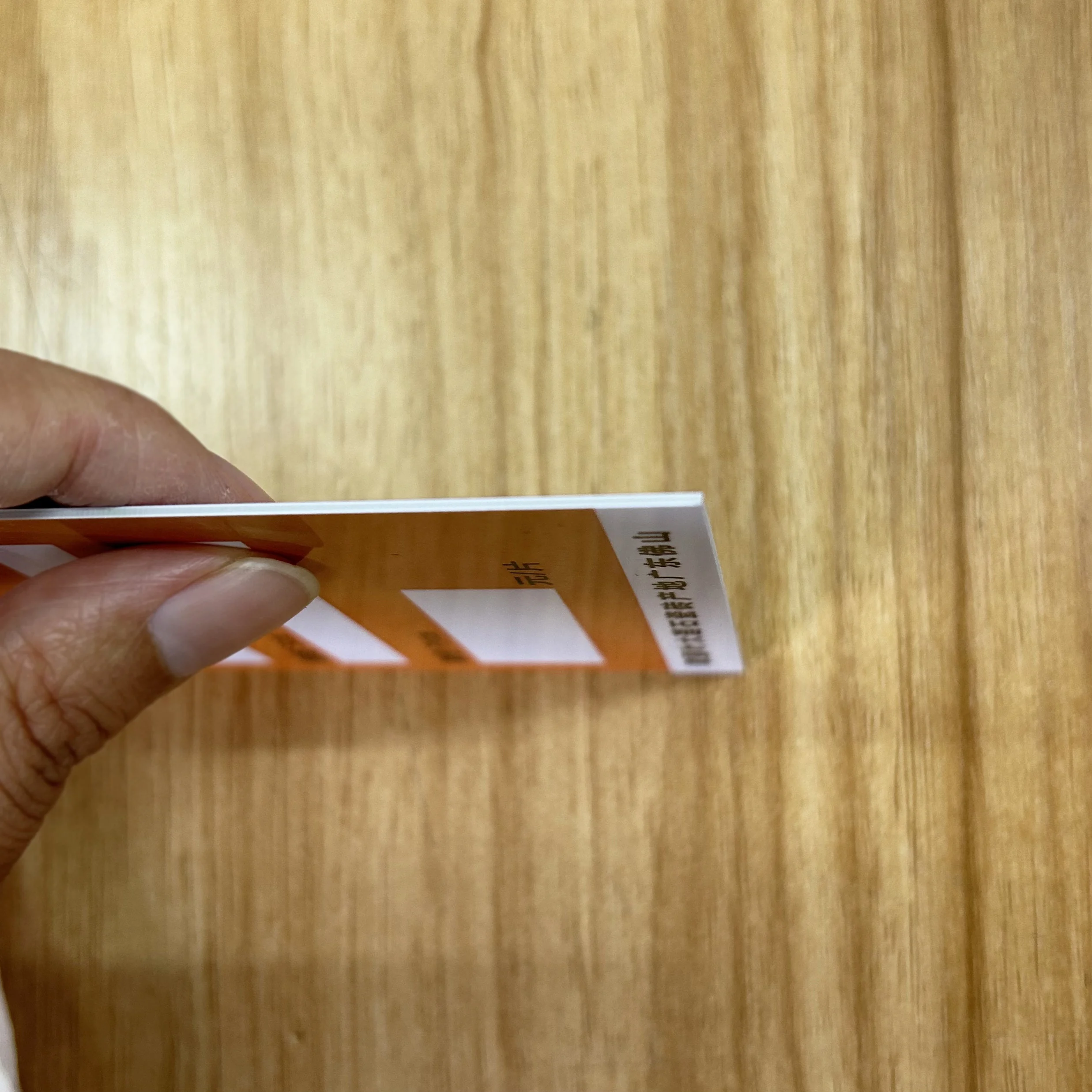 PVC custom card with custom size, waterproof