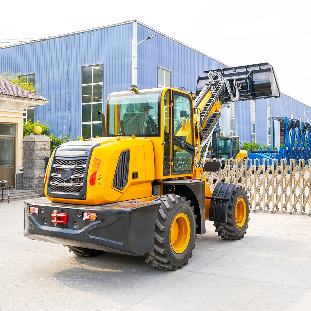 china factory Hengwang HWT3000 Front end Loader 2ton 3ton Telehandler Compact Telescopic Wheel Loader with telescopic boom